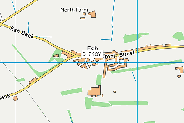 St Michaels Rc Primary School (Esh) map (DH7 9QY) - OS VectorMap District (Ordnance Survey)