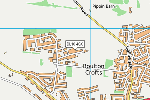Map of BAILLEA'S INTERIORS LTD at district scale
