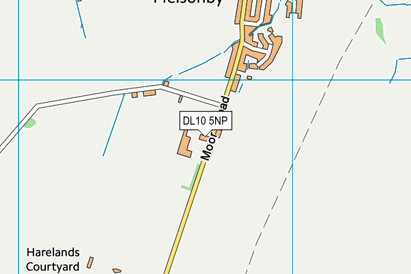 DL10 5NP map - OS VectorMap District (Ordnance Survey)