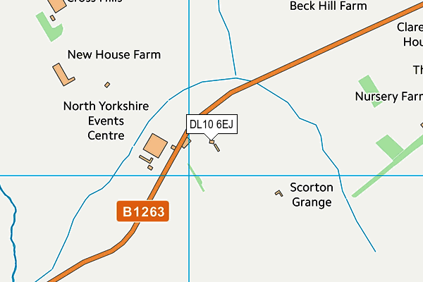 Scorton Village Green map (DL10 6ej) - OS VectorMap District (Ordnance Survey)