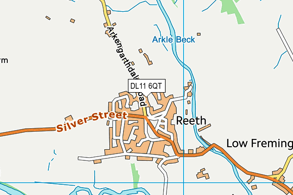 Map of REETH GARAGE LIMITED at district scale