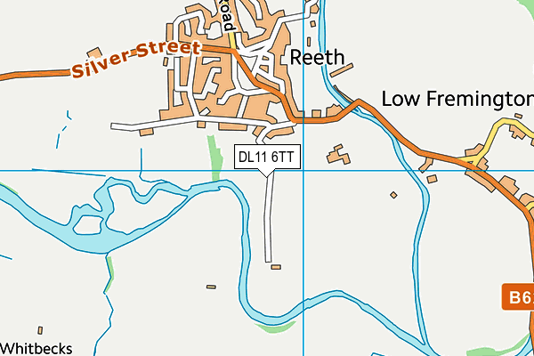 Reeth & District Community Sports Club Ltd map (DL11 6TT) - OS VectorMap District (Ordnance Survey)