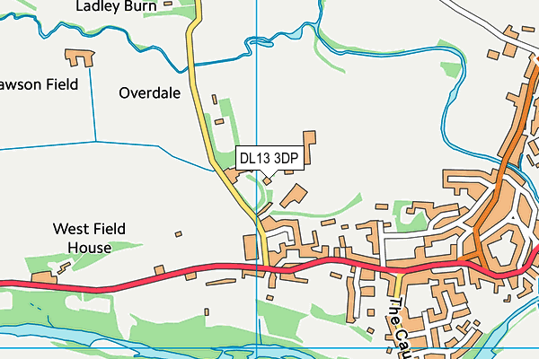 Map of ARMSTRONG GYMS LIMITED at district scale