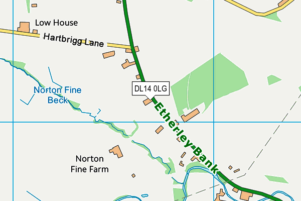 Map of FRANK HUDSON TRANSPORT LIMITED at district scale