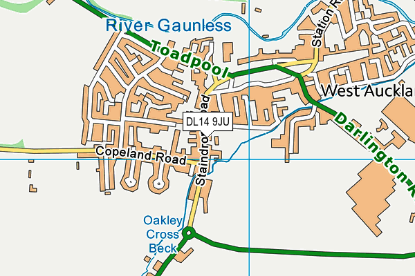 Map of A THOMSON ENGINEERING LTD at district scale