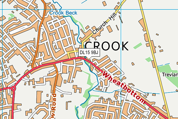 Map of MAPPS (CROOK) LTD at district scale