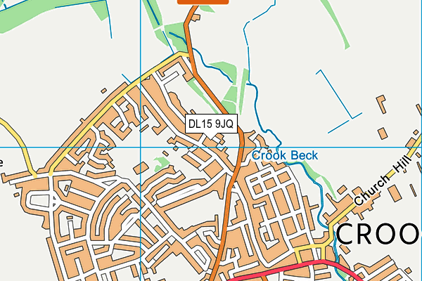 DL15 9JQ map - OS VectorMap District (Ordnance Survey)
