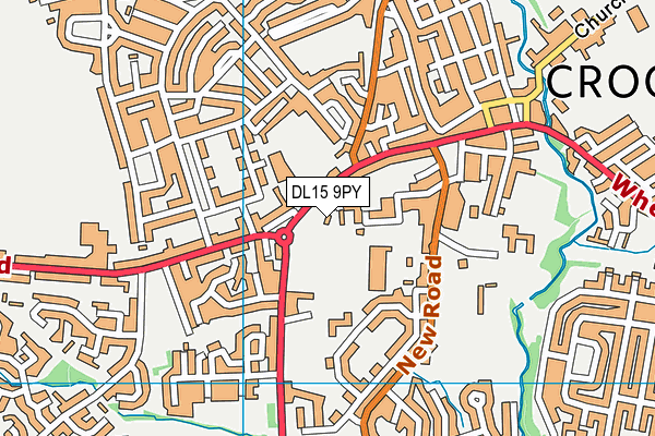 DL15 9PY map - OS VectorMap District (Ordnance Survey)