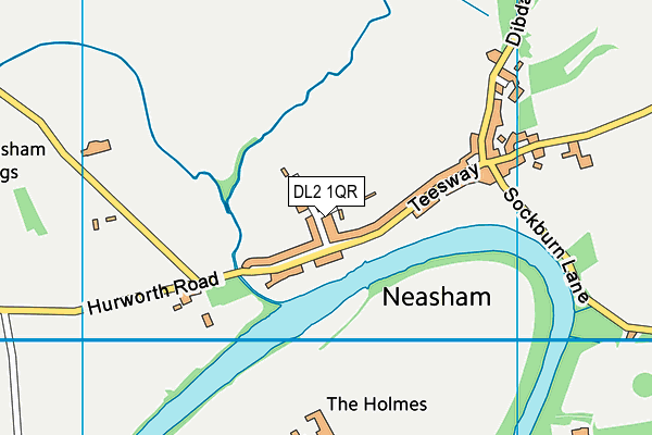 Map of NEASHAM NURSERIES LTD at district scale