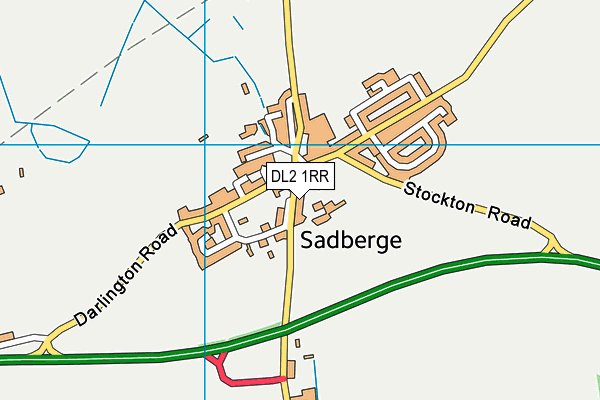 Map of SADBERGE RENEWABLE ENERGY LIMITED at district scale