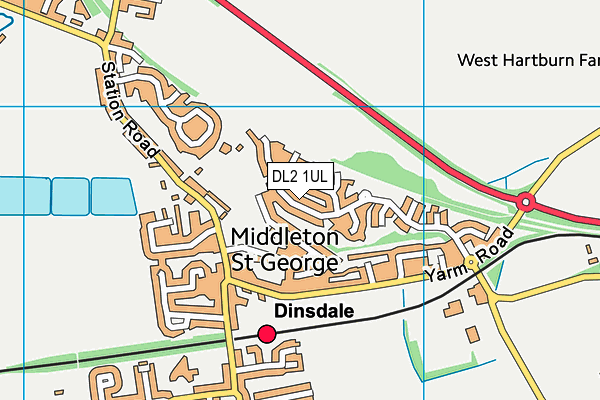 Map of DENEHEAD LIMITED at district scale