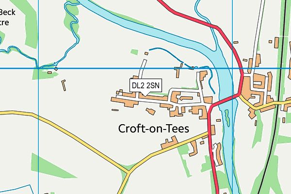 Map of PIMM'S AND NEEDLES TEESSIDE CIC at district scale