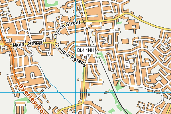DL4 1NH map - OS VectorMap District (Ordnance Survey)