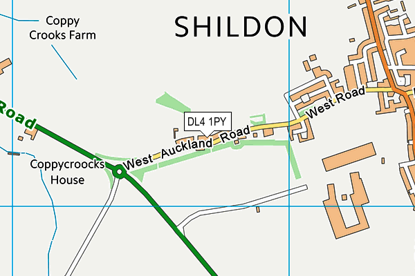 Map of JOHNSON FIELDSPORTS LIMITED at district scale