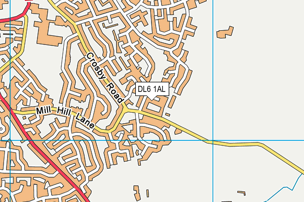 Map of JHK PROPERTY NORTH YORKSHIRE LTD at district scale