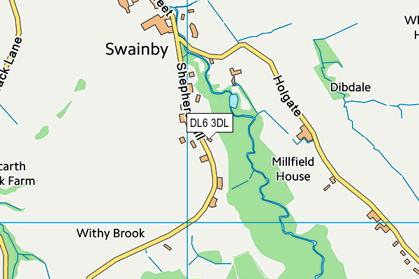 Map of LIZ WALMSLEY LIMITED at district scale
