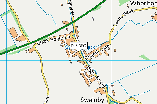 Map of THE YORKSHIRE HIGHWAYMAN LTD at district scale
