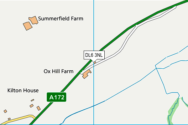DL6 3NL map - OS VectorMap District (Ordnance Survey)