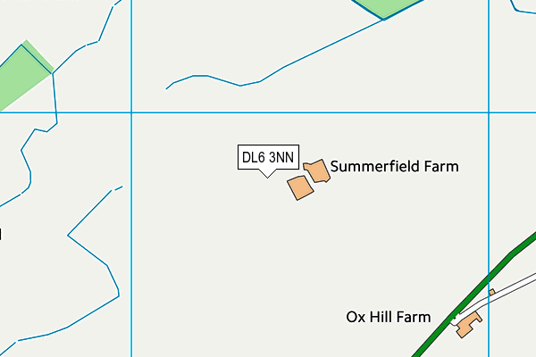 DL6 3NN map - OS VectorMap District (Ordnance Survey)