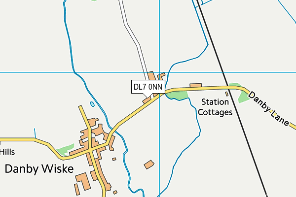 DL7 0NN map - OS VectorMap District (Ordnance Survey)