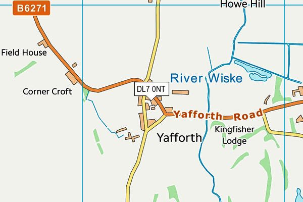 DL7 0NT map - OS VectorMap District (Ordnance Survey)