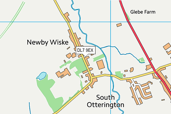 DL7 9EX map - OS VectorMap District (Ordnance Survey)