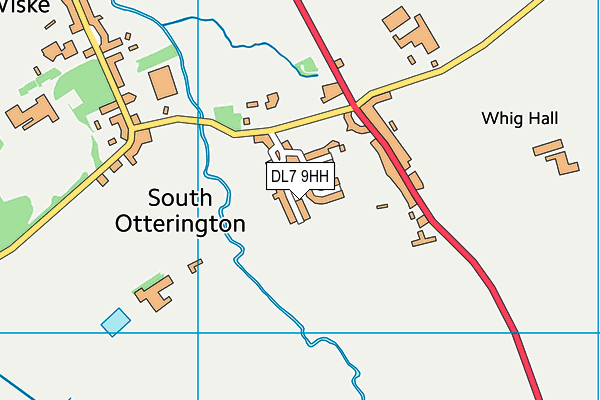 DL7 9HH map - OS VectorMap District (Ordnance Survey)