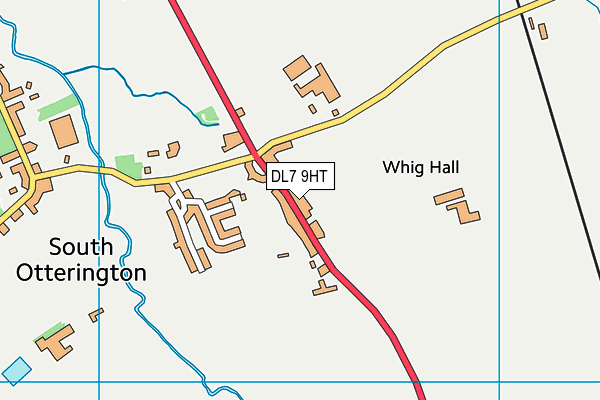 DL7 9HT map - OS VectorMap District (Ordnance Survey)