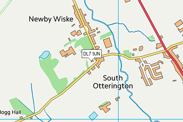 DL7 9JN map - OS VectorMap District (Ordnance Survey)