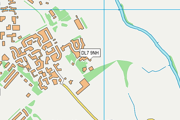 DL7 9NH map - OS VectorMap District (Ordnance Survey)