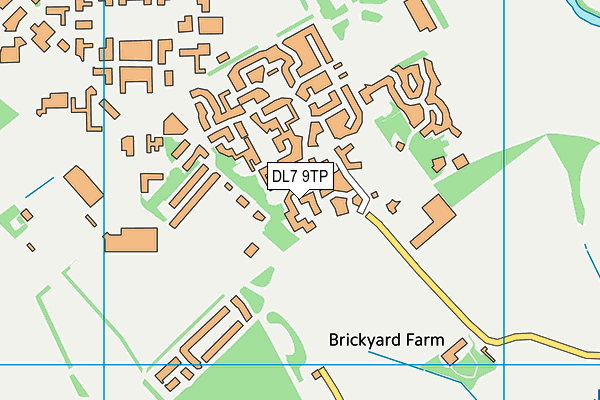 DL7 9TP map - OS VectorMap District (Ordnance Survey)