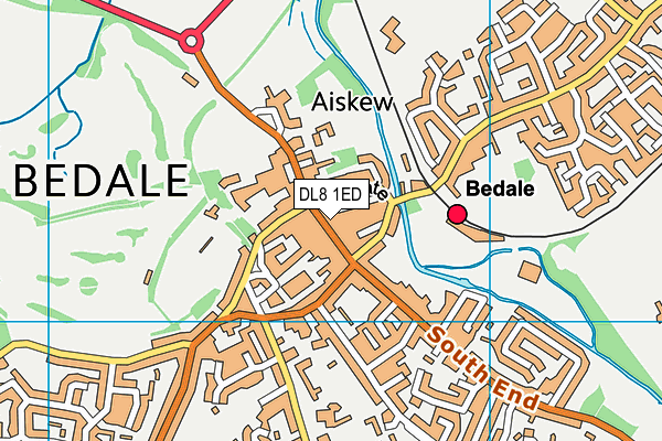 Map of SPICE RESTAURANT & TAKEAWAY LTD at district scale