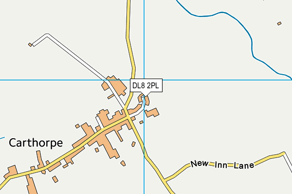 DL8 2PL map - OS VectorMap District (Ordnance Survey)
