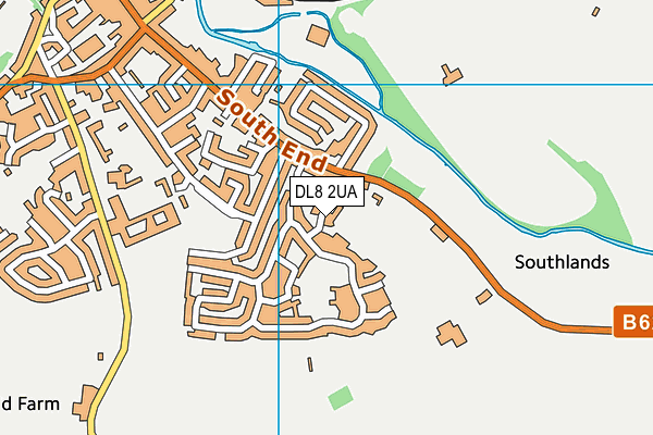 Map of WJ LANDSCAPING NORTH YORKSHIRE LTD at district scale