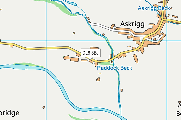 Askrigg Vc Primary School map (DL8 3BJ) - OS VectorMap District (Ordnance Survey)