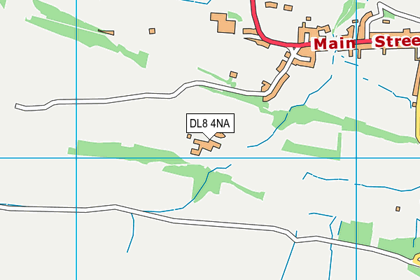 DL8 4NA map - OS VectorMap District (Ordnance Survey)