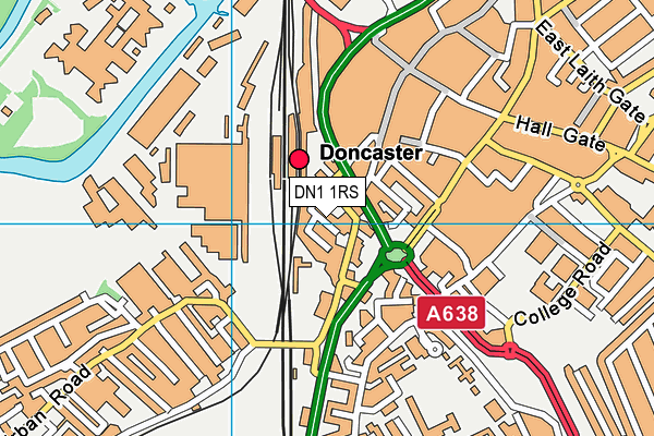 Map Of Doncaster Town Centre Dn1 1Rs Maps, Stats, And Open Data