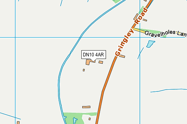DN10 4AR map - OS VectorMap District (Ordnance Survey)
