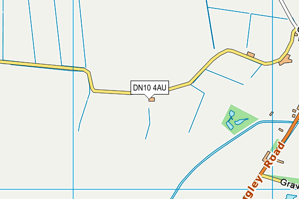 DN10 4AU map - OS VectorMap District (Ordnance Survey)