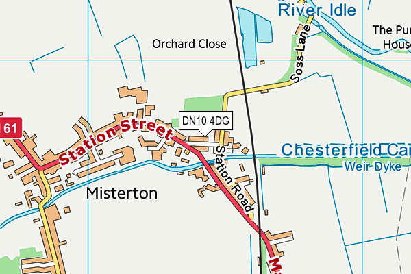 Map of HOOPER PLANT HIRE LIMITED at district scale