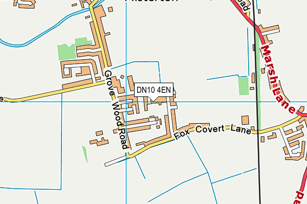 DN10 4EN map - OS VectorMap District (Ordnance Survey)