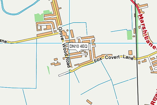 DN10 4EQ map - OS VectorMap District (Ordnance Survey)