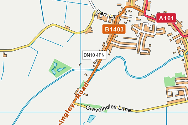 DN10 4FN map - OS VectorMap District (Ordnance Survey)