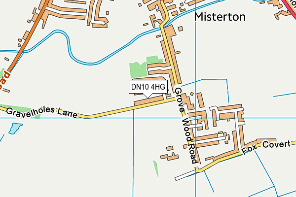DN10 4HG map - OS VectorMap District (Ordnance Survey)