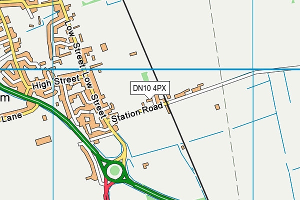 Map of BECKINGHAM MEDICAL SERVICES LIMITED at district scale