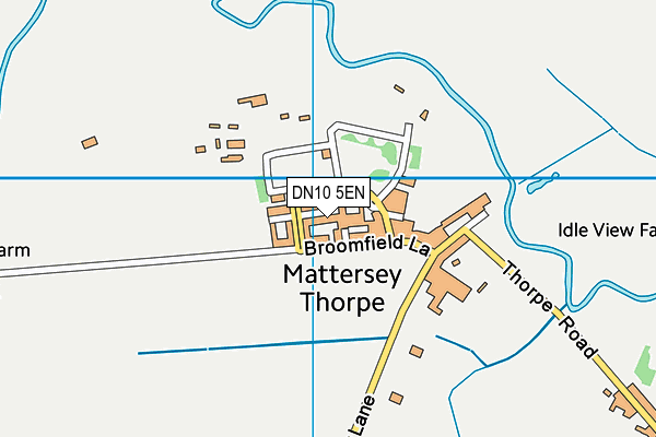 DN10 5EN map - OS VectorMap District (Ordnance Survey)