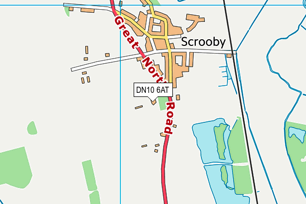 Map of TREASURE HOUSE (BAWTRY) LIMITED at district scale