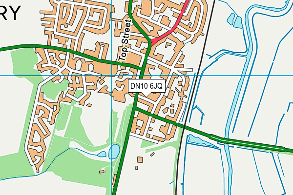Map of BAWTRY COMMERCIAL LIMITED at district scale
