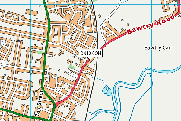 Map of PREMIER BAWTRY LTD at district scale