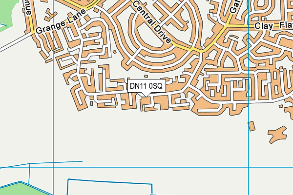 DN11 0SQ map - OS VectorMap District (Ordnance Survey)
